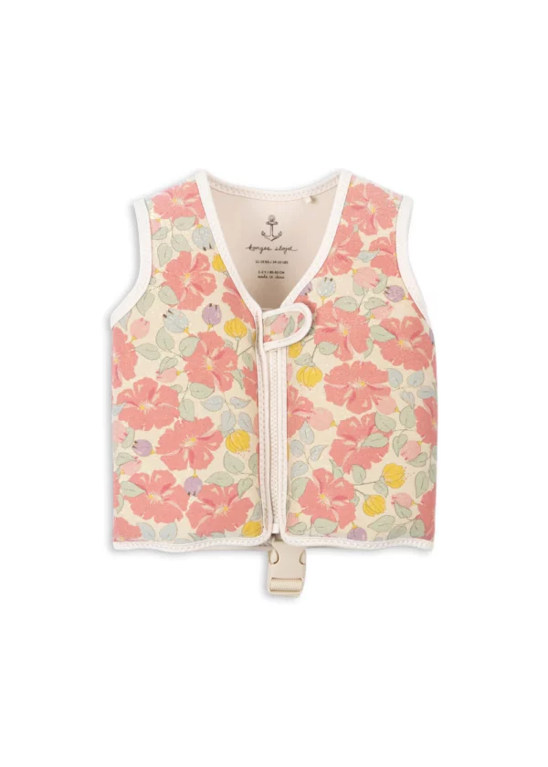 Gilet de natation l Fleurs anglaises
