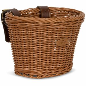 Panier vélo en osier