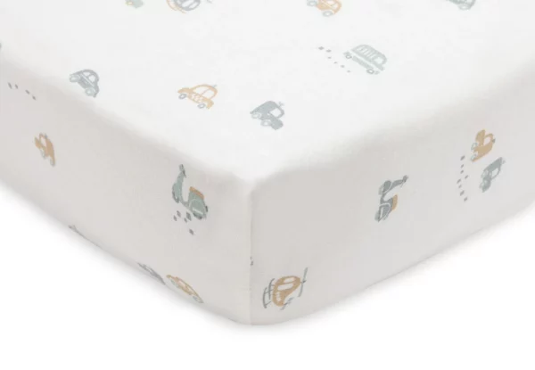 Drap housse en coton bio l On The Go l 40x80 cm