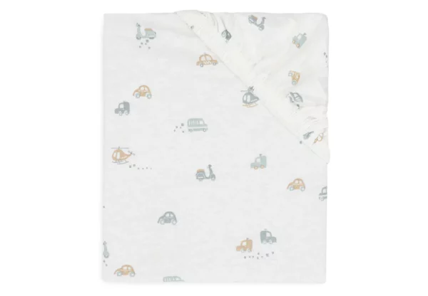 Drap housse en coton bio l On The Go l 40x80 cm