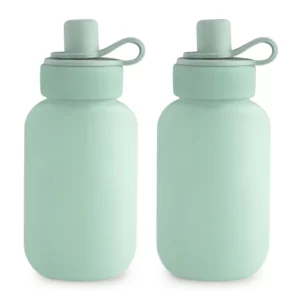 Lot de 2 gourdes alimentaires l Cambridge blue