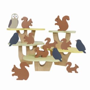 Jeu d&rsquo;équilibre en bois l Ecureuils