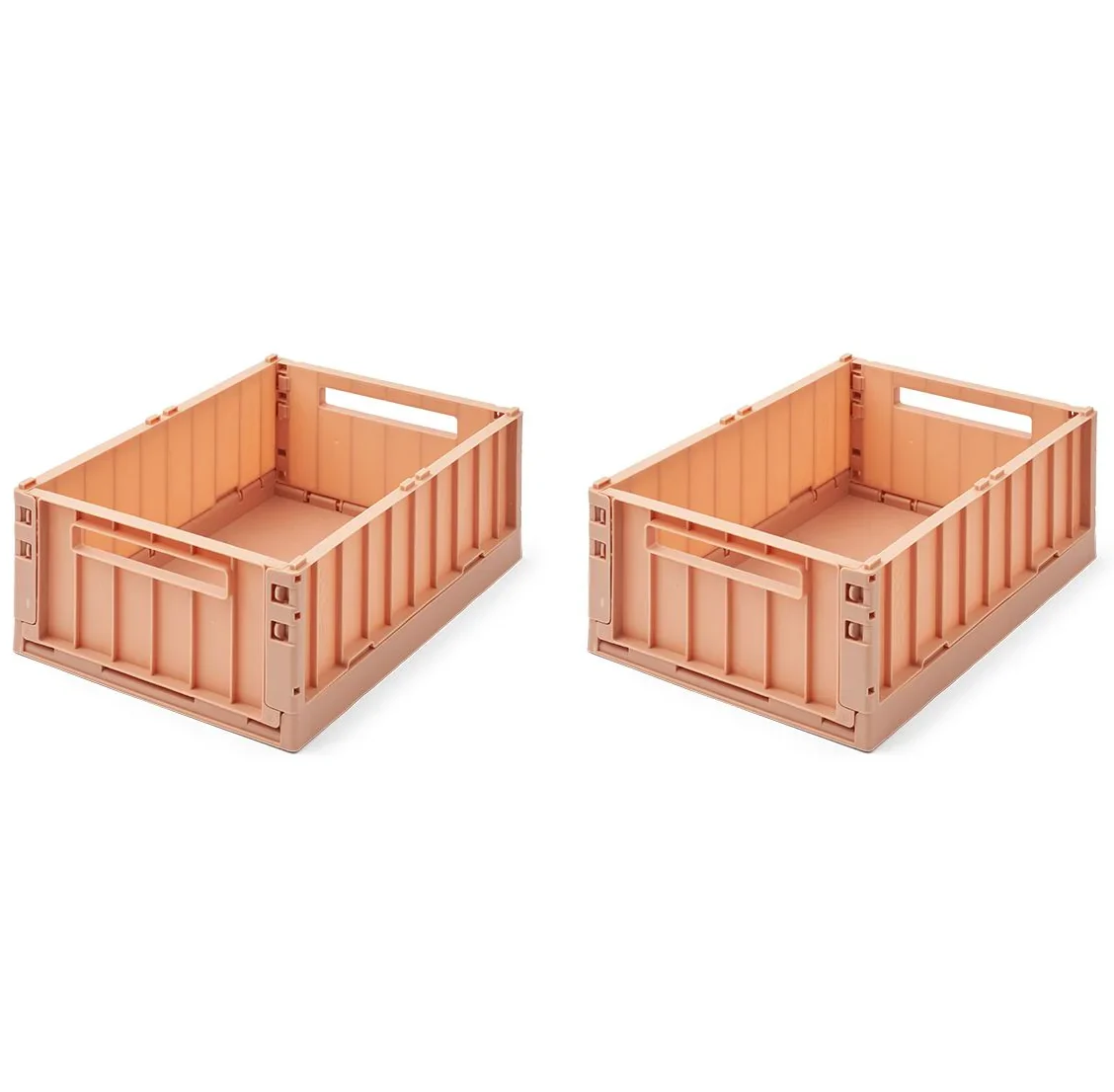 Caisse de rangement l Lot de 2 l Weston l Taille M l Rose de Toscane