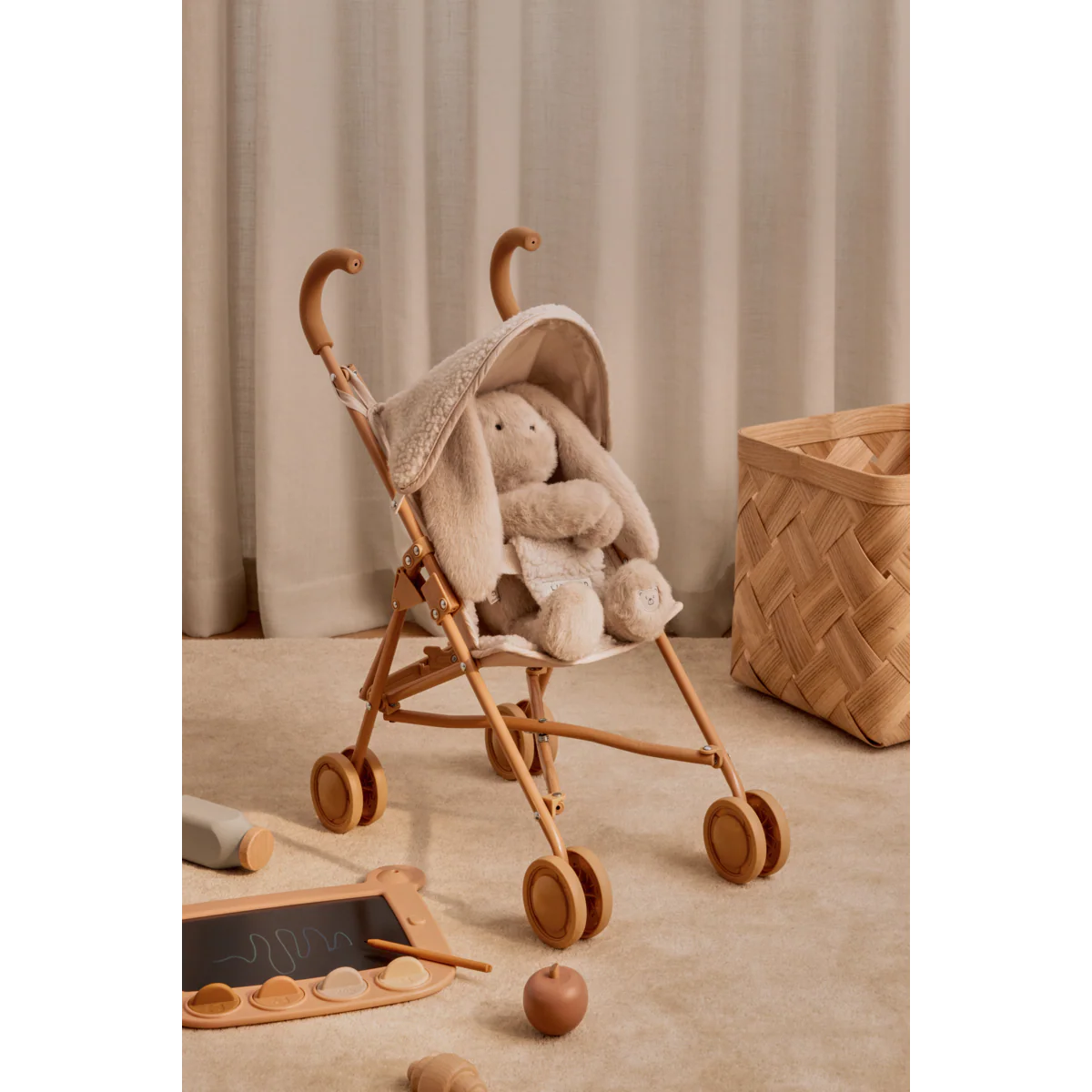 Poussette poupon Teddy l Elsie l Sable