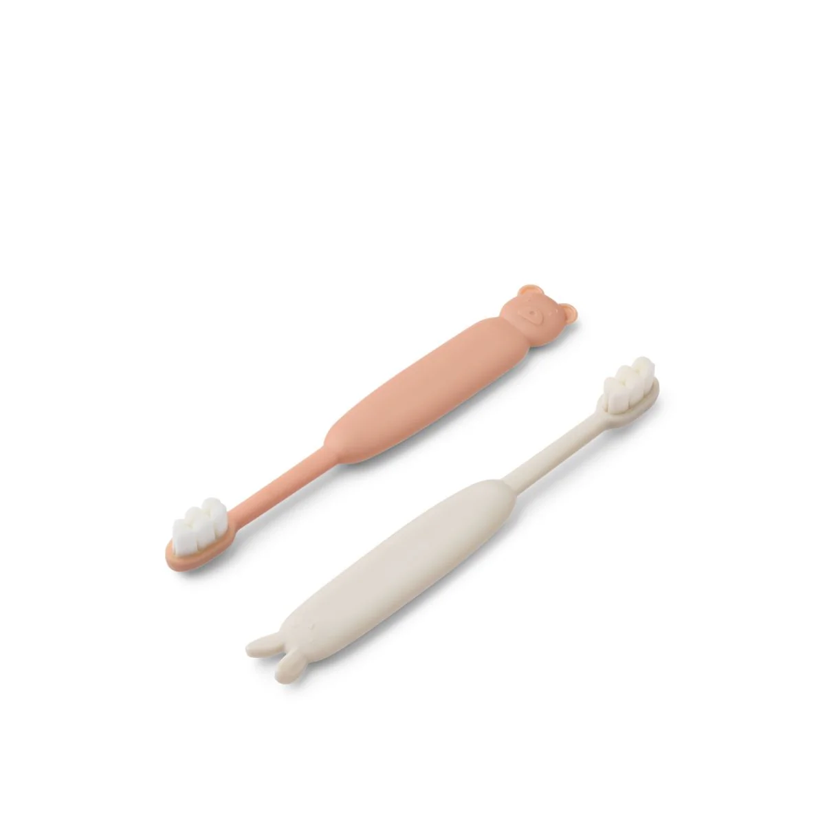 Brosse à dents enfant l Lot de 2 l Fabio l Rose de Tuscane/Sable