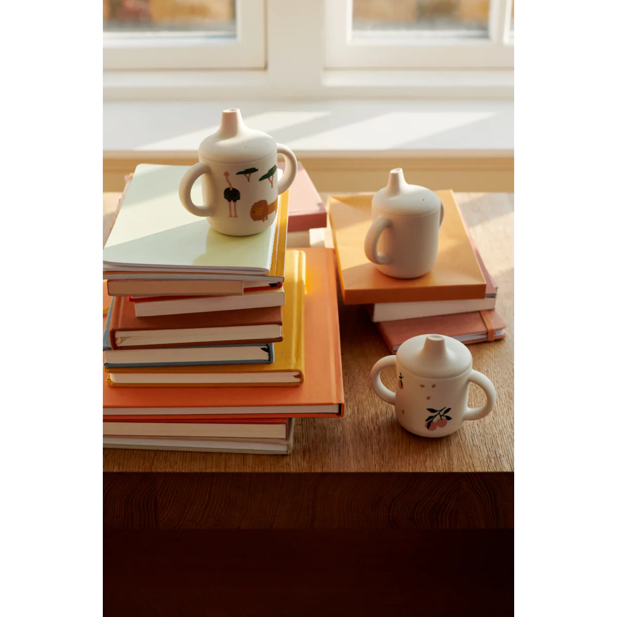 Tasse à bec en silicone l Neil l Sable – Image 3