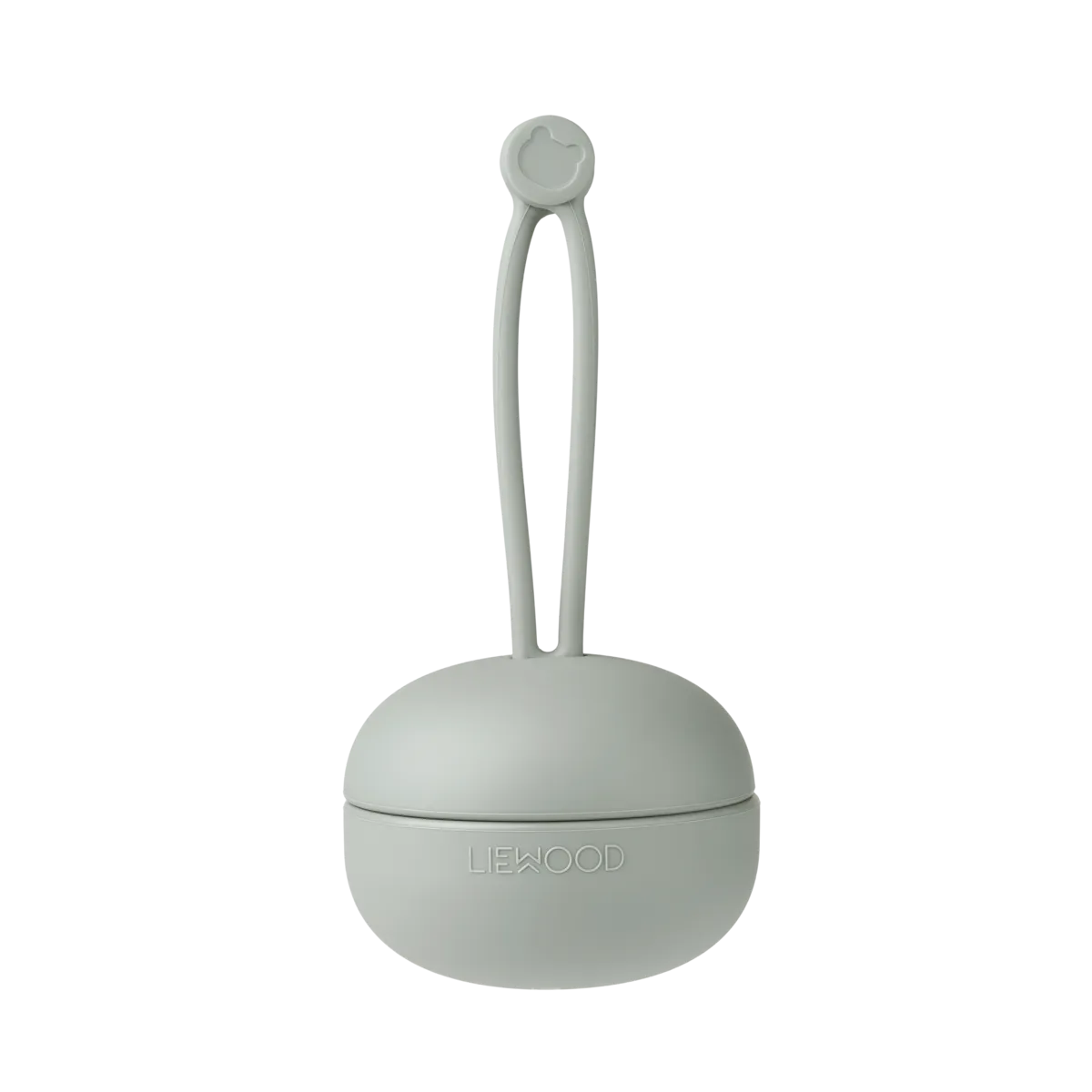 Boîte à tétine en silicone l Philip l Bleu colombe