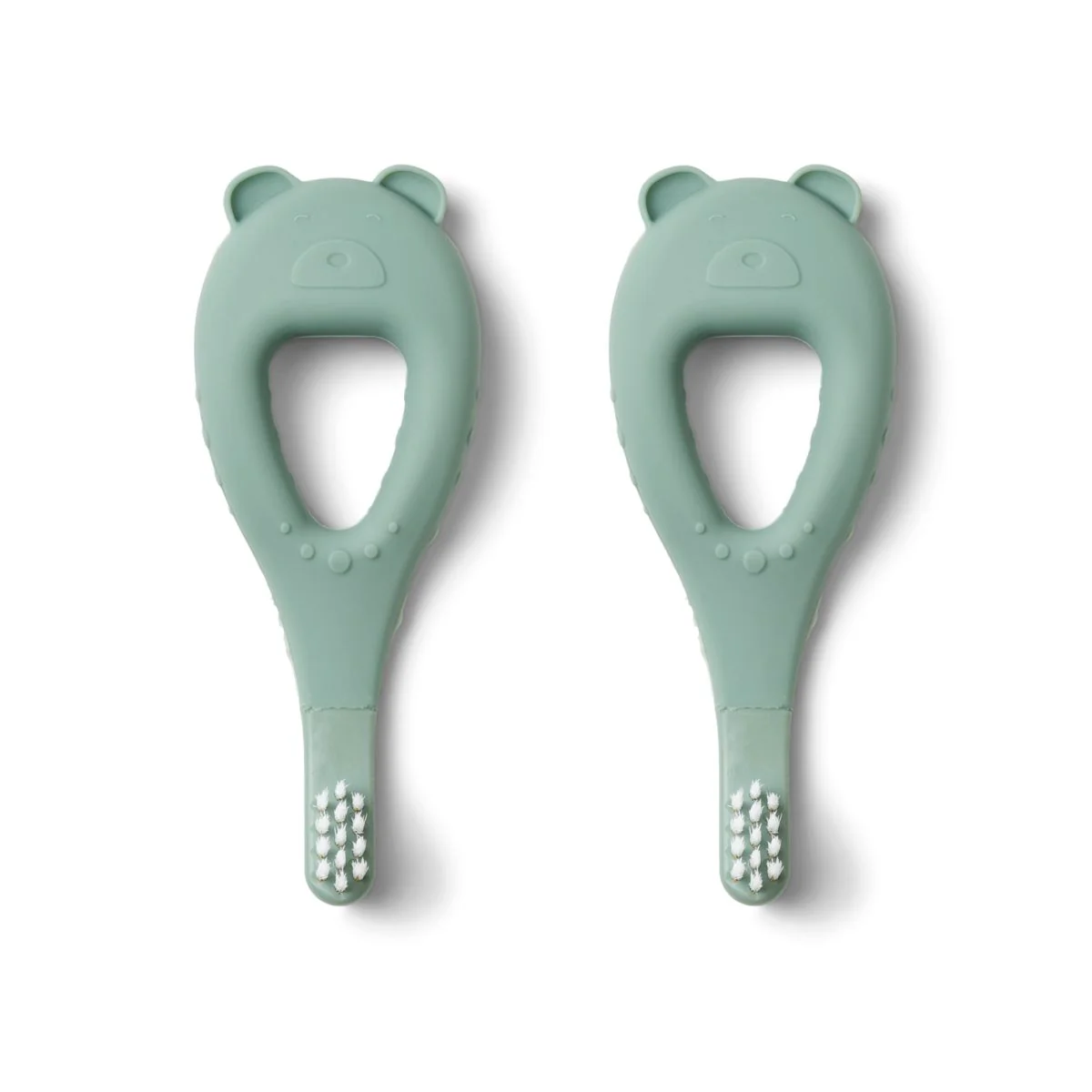 Brosse à dents bébé l Lot de 2 l Janelle l Menthe poivrée