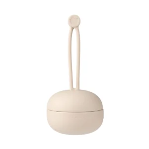 Boîte à tétine en silicone l Philip l Sable