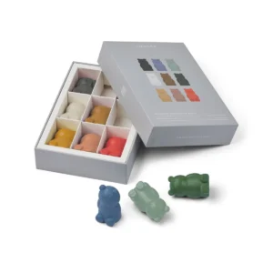Crayons de couleur oursons x9 l Wallace l Multicolores