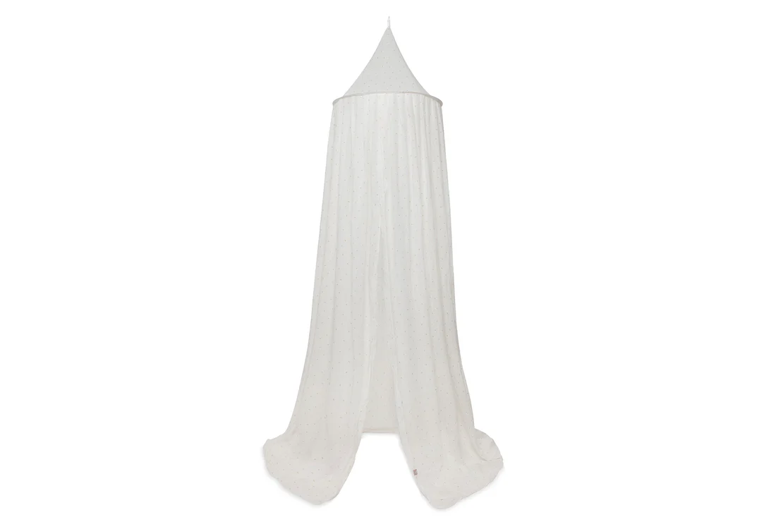 Ciel de lit vintage l 245cm l Leafs Ivory – Image 2