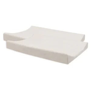 Housse de matelas à langer éponge 50×70 cm Terry l Lot de 2 l Oatmeal