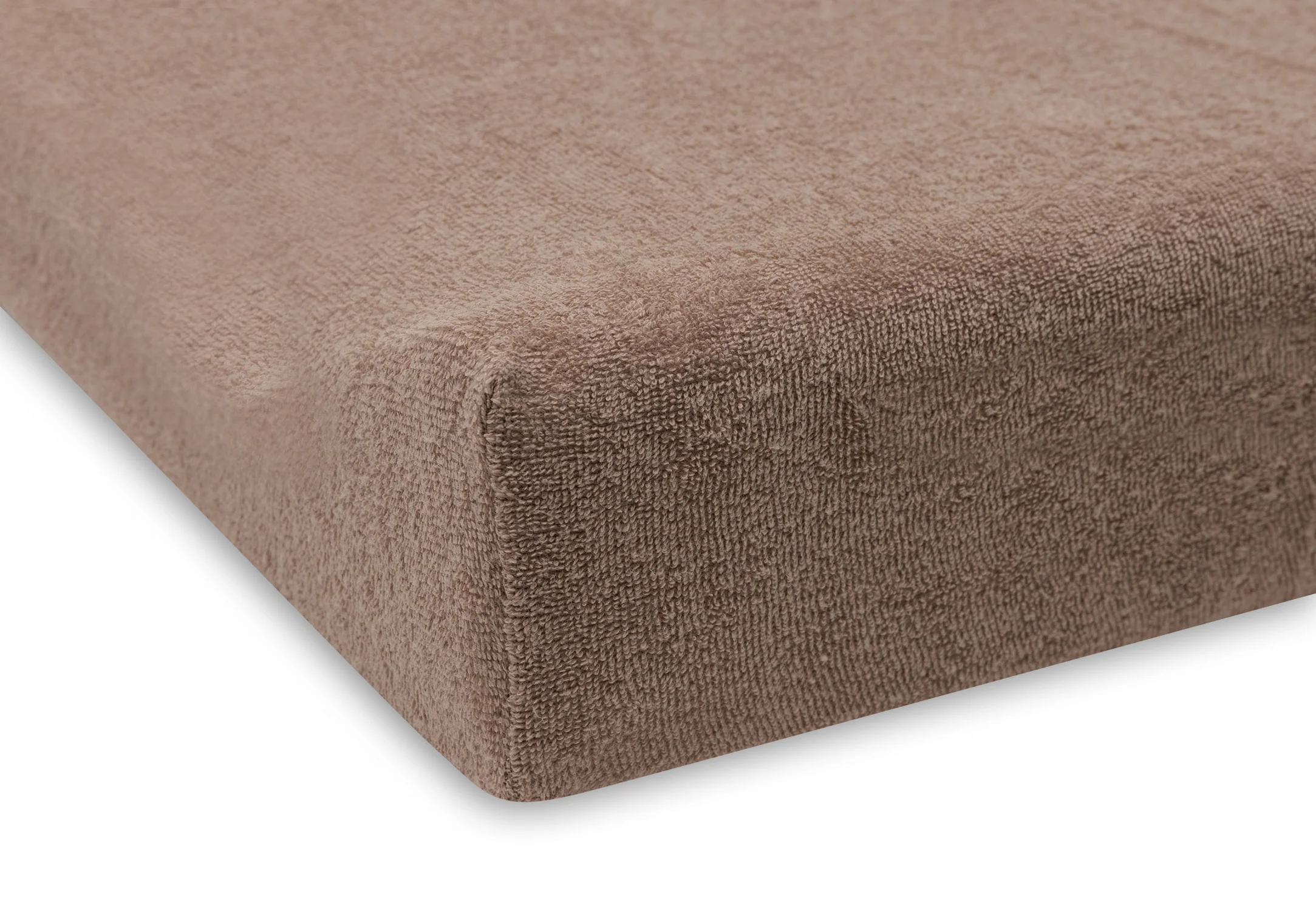 Housse de matelas à langer éponge 50x70 cm Terry l Lot de 2 l Milky Coffee/Ivory – Image 3