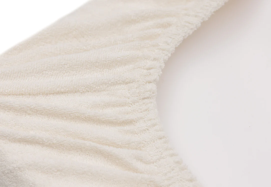 Housse de matelas à langer éponge 50x70 cm Terry l Lot de 2 l Milky Coffee/Ivory – Image 8