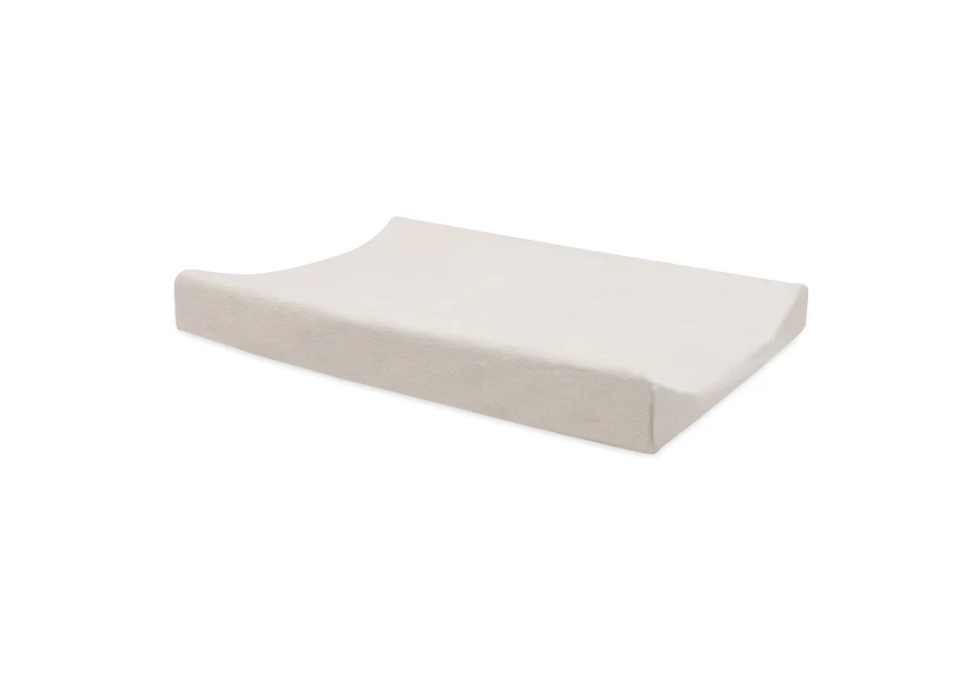 Housse de matelas à langer éponge 50x70 cm Terry l Lot de 2 l Milky Coffee/Ivory