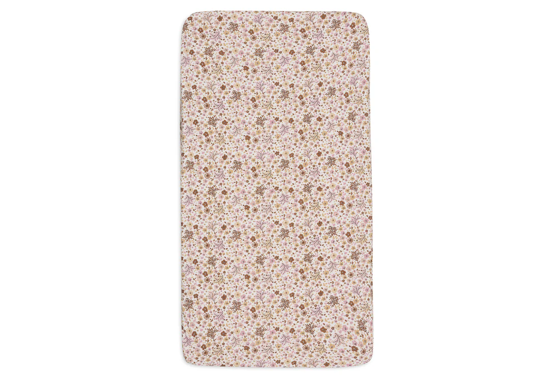 Drap housse en coton jersey bio l Flower Fairies l 40×80 cm – Image 2