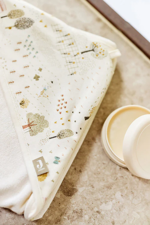 Cape de bain en coton bio l Tiny Park