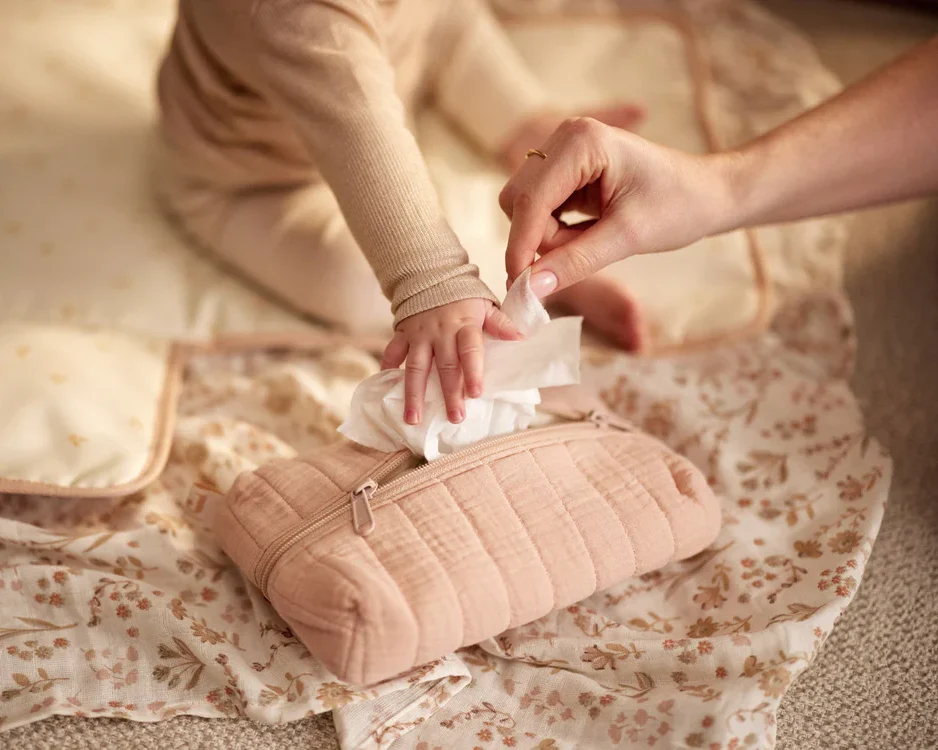 Housse pour lingettes l Wild rose