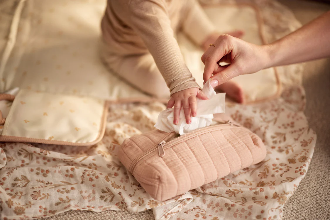 Housse pour lingettes l Wild rose