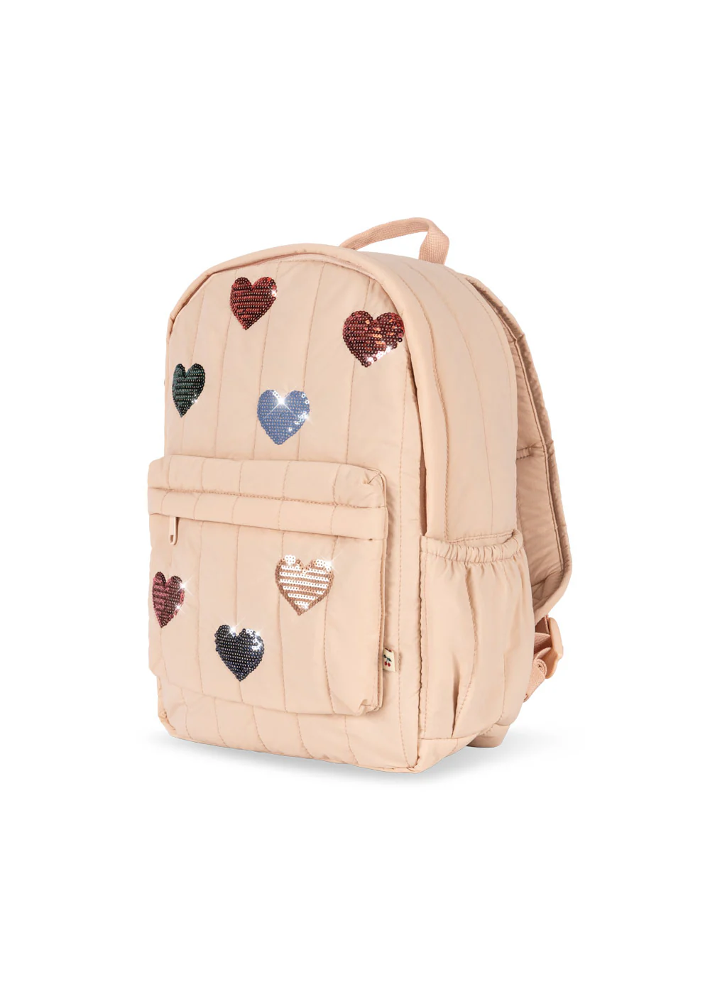 Sac à dos Juno Oeko-tex l Coeurs l Cameo rose – Image 2