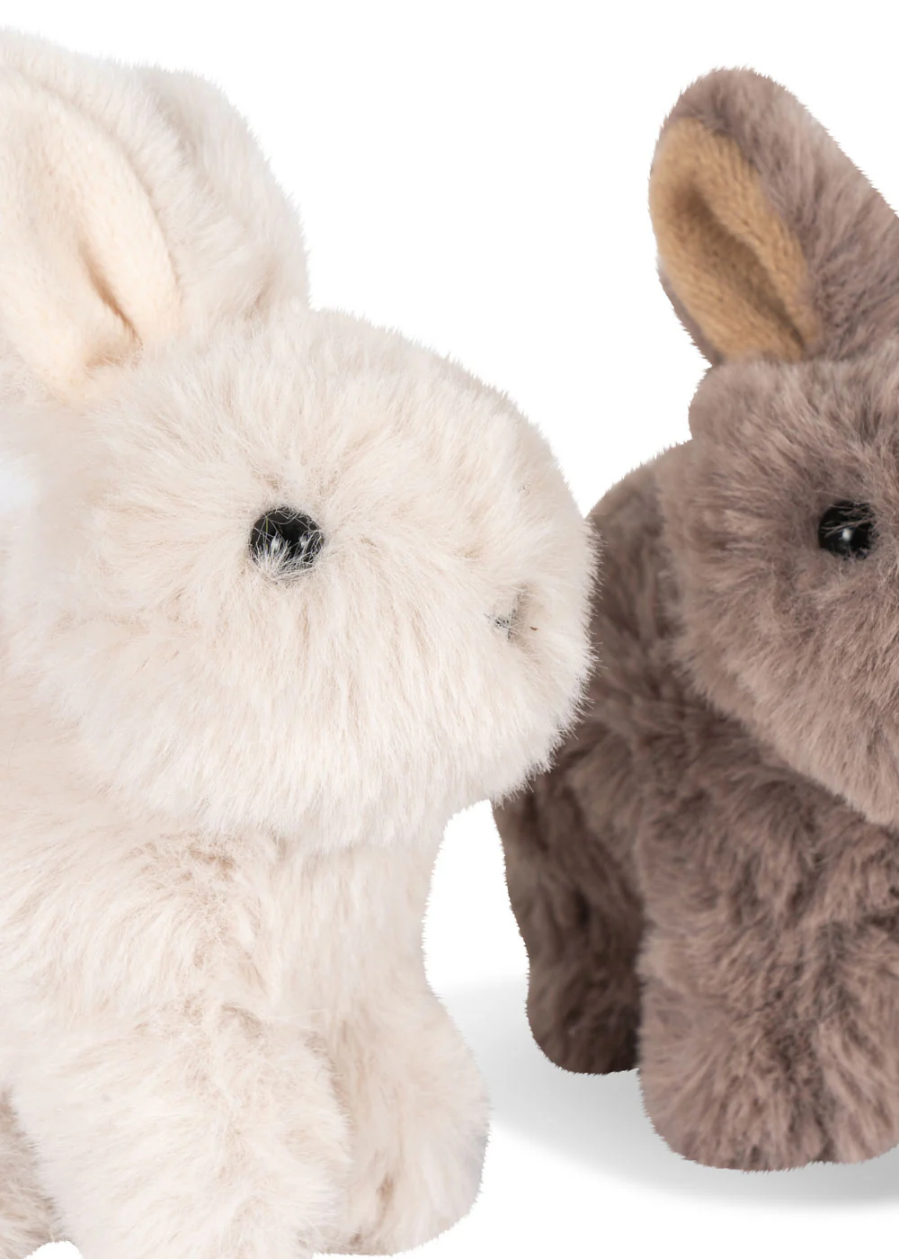 Bébés lapins triplets dans leur panier en coton biologique – Image 6