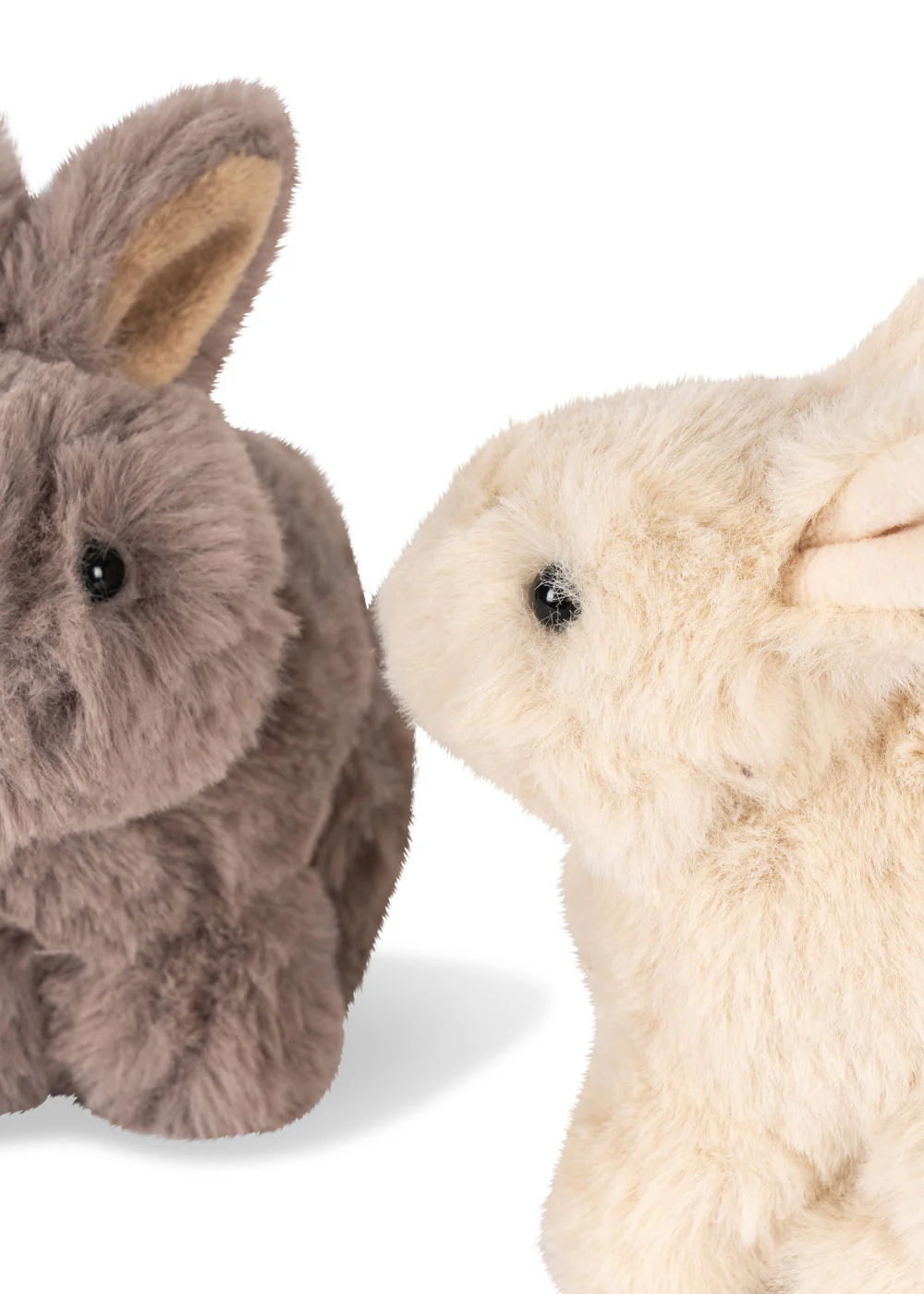 Bébés lapins triplets dans leur panier en coton biologique – Image 7