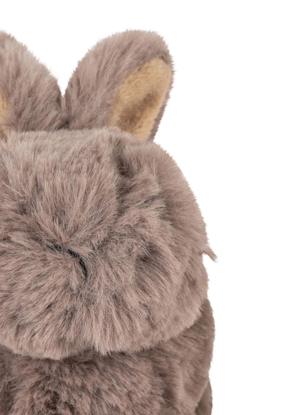 Bébés lapins triplets dans leur panier en coton biologique
