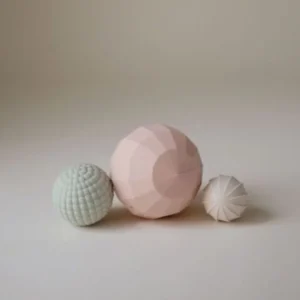 Sphères sensitives l Lot de 3 l Blush