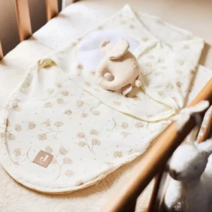 Couverture d’emmaillotage 0-3 mois l Leafy Dreams