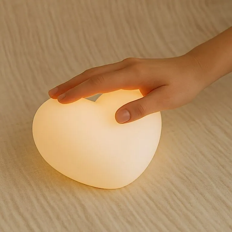 Veilleuse d'allaitement en silicone l Ruby