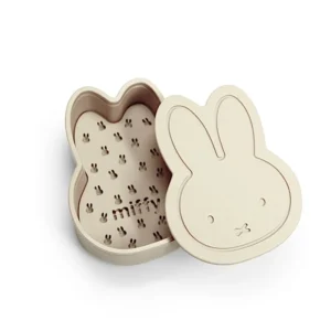 Boite de rangement en silicone l Miffy l Sable