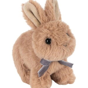 Peluche bébé lapin l Marron