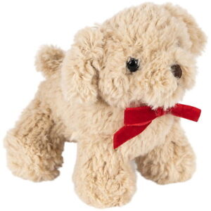 Peluche bébé chien l Beige
