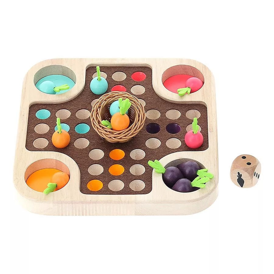 La course du potager l Jeu des petits chevaux l Jour de récolte – Image 3
