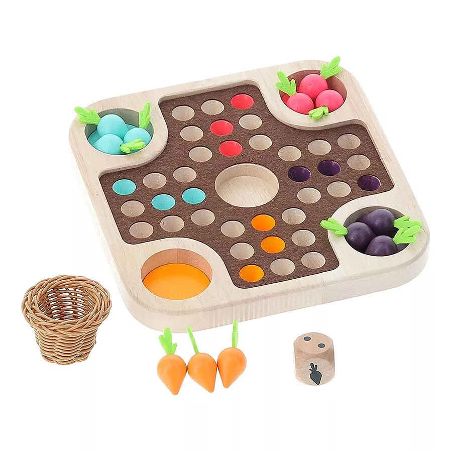 La course du potager l Jeu des petits chevaux l Jour de récolte – Image 2
