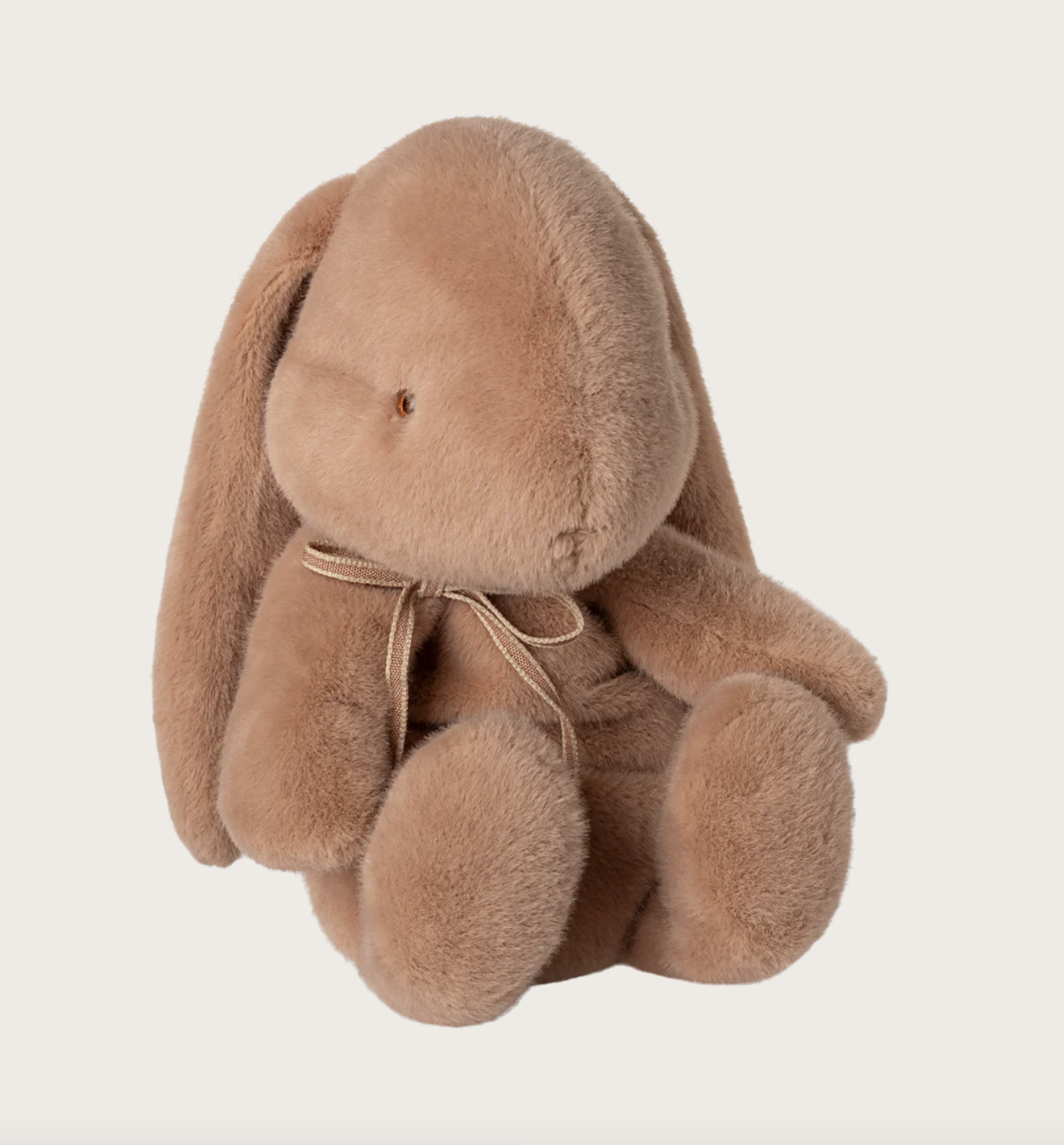 Peluche lapin doux l Medium l Crème pêche