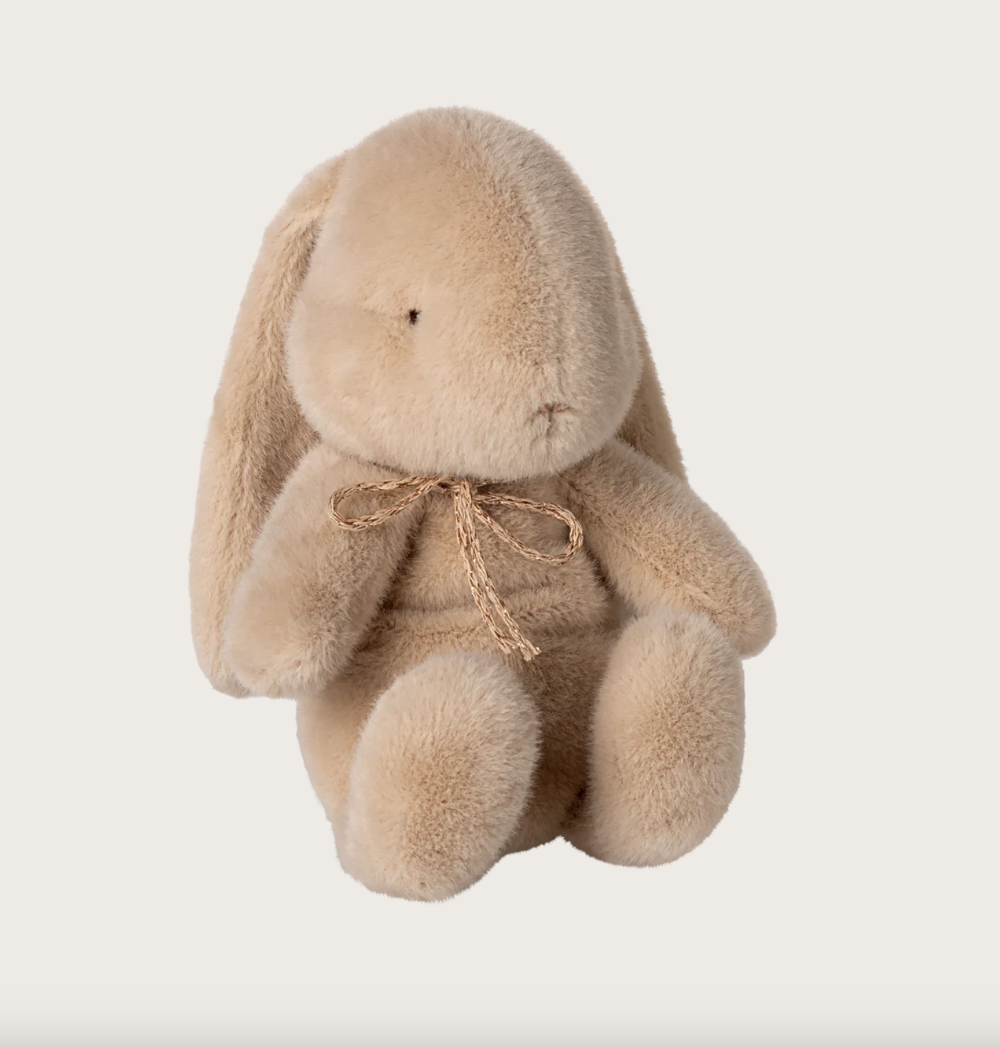 Peluche lapin doux l Medium l Crème pêche