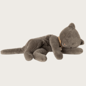 Peluche chaton doux l Gris