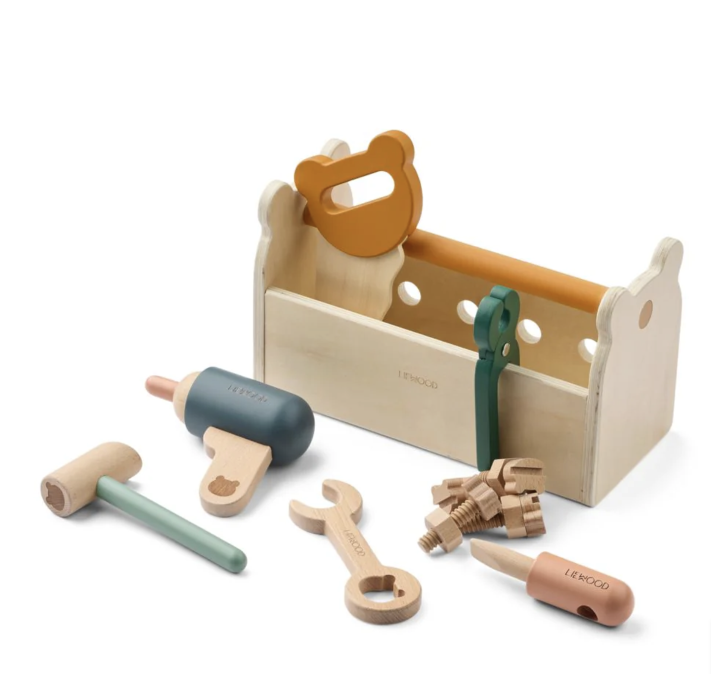 Boîte à outils en bois l Luigi l Green Garden Multi Mix