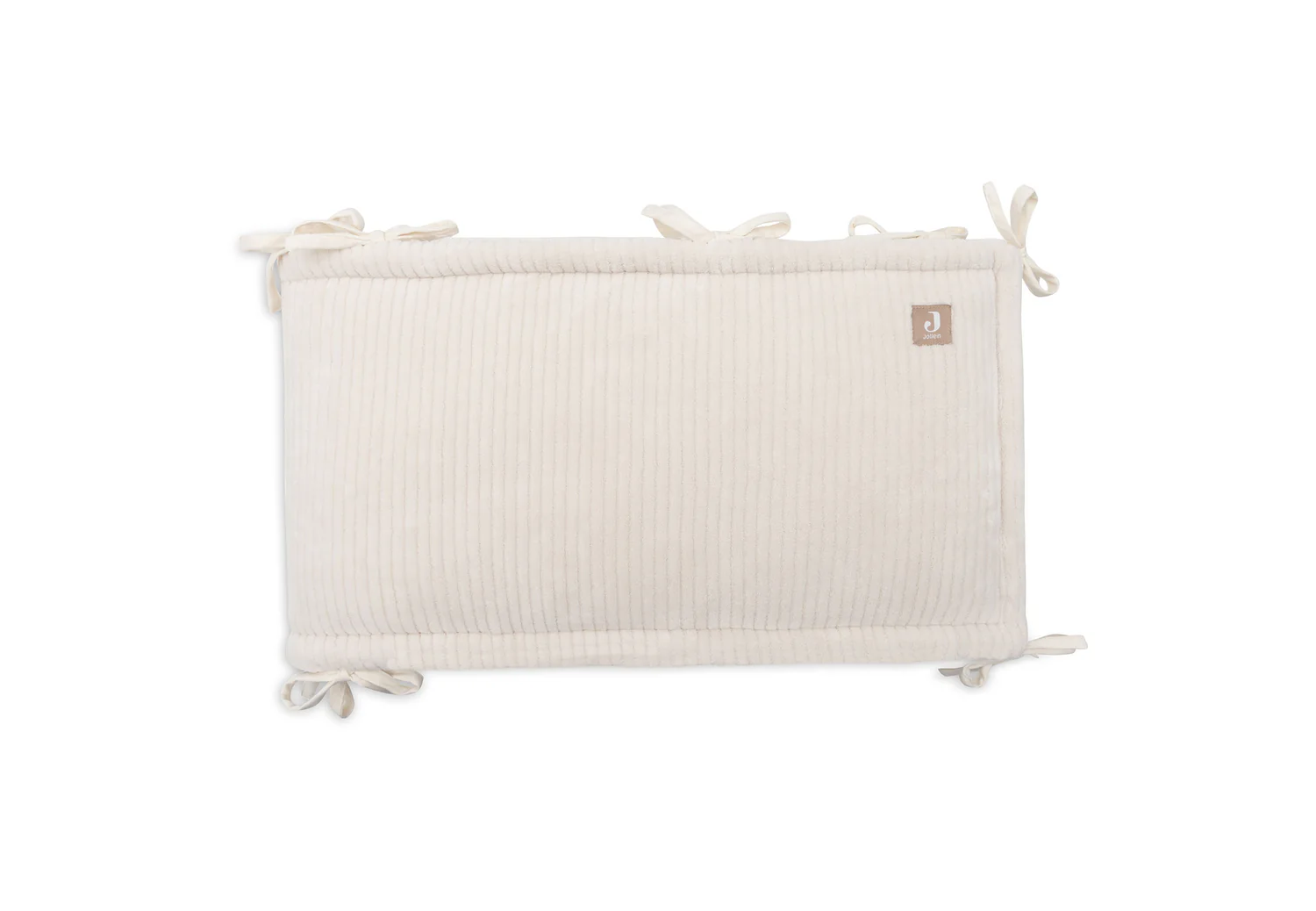 Tour de lit / parc Oeko-tex l Cloudy Rib l Oatmeal – Image 3