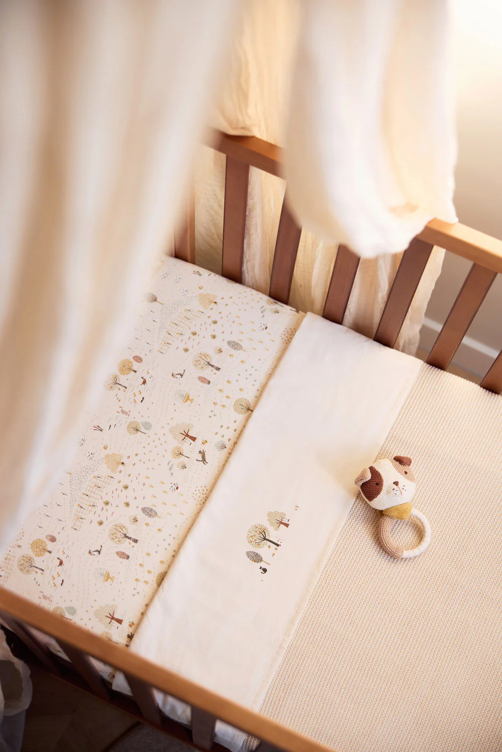 Drap housse en coton jersey bio l Tiny Park l 40x80cm – Image 4