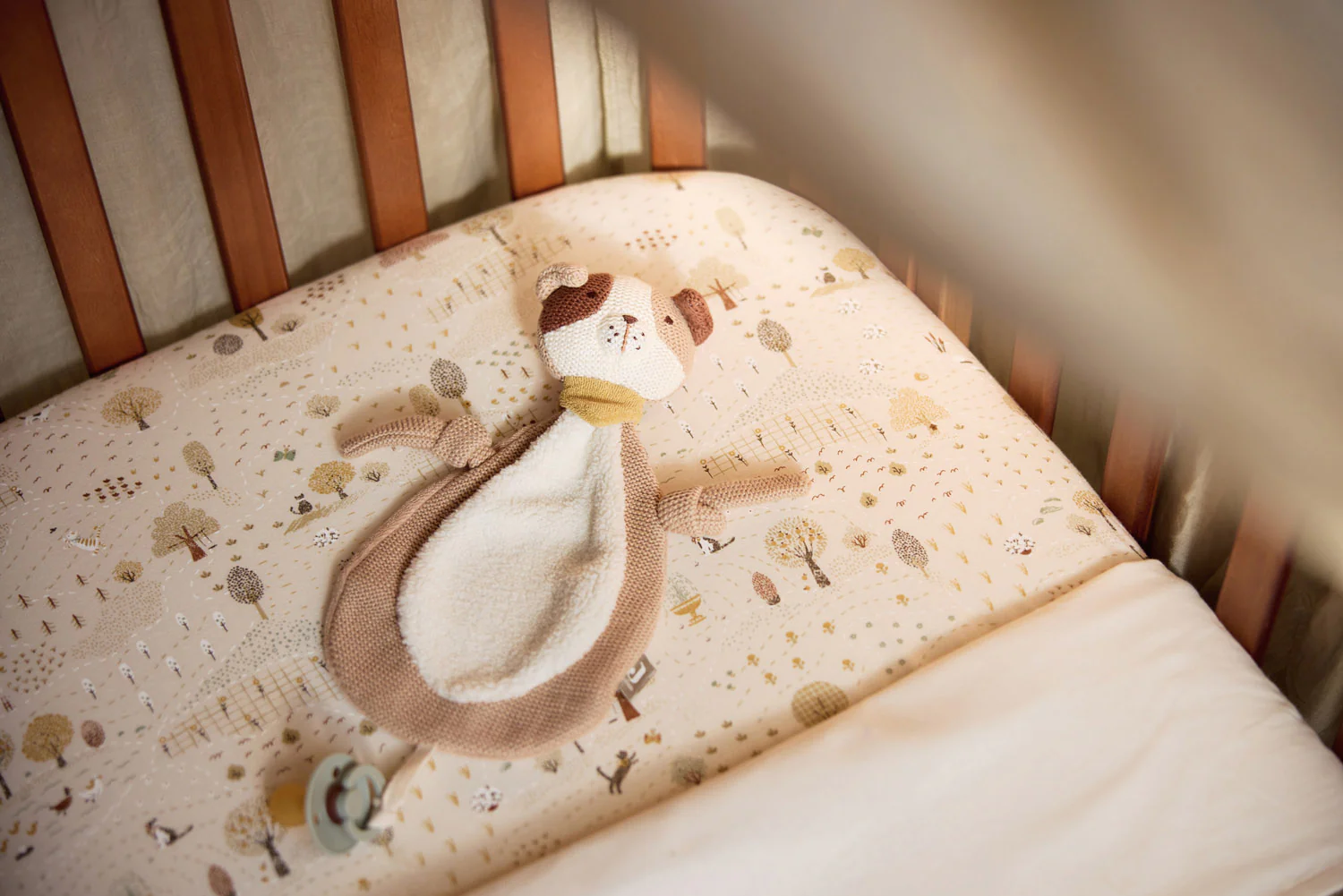 Drap housse en coton jersey bio l Tiny Park l 40x80cm – Image 5