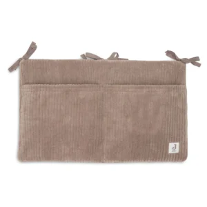 Pochette de lit en lin l Cloudy Rib l Milky Coffee