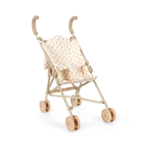 Poussette poupon vintage en coton bio l Mirage