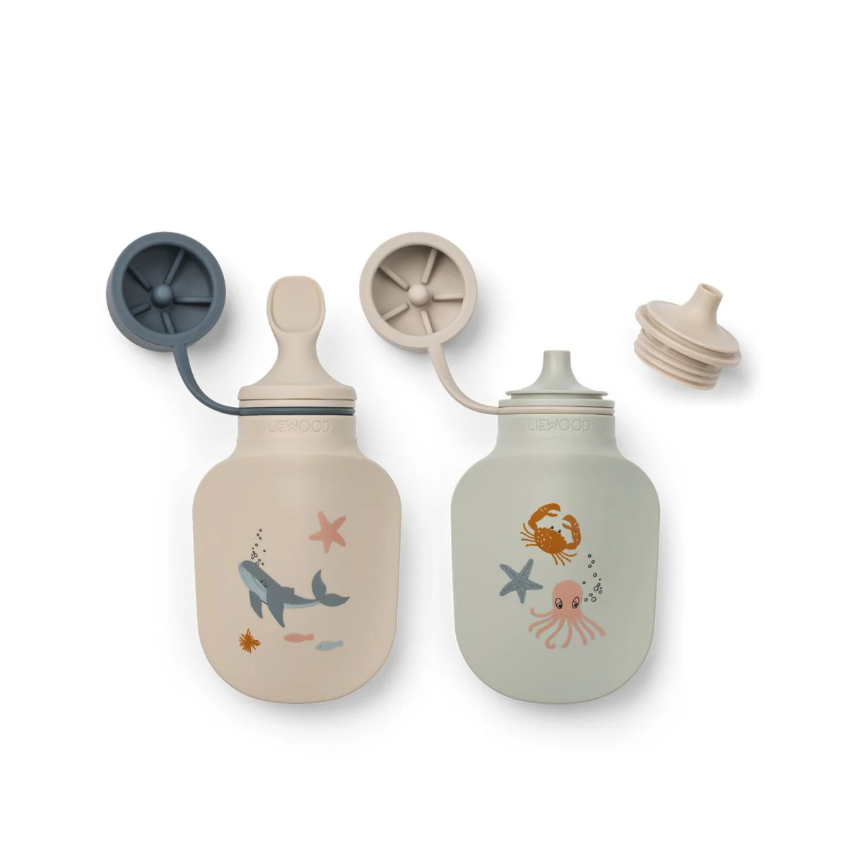 Lot de 2 gourdes réutilisables l Lizzie l Sea Creature – Image 2