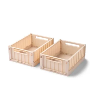 Caisse de rangement l Lot de 2 l Weston l Taille S l Apple blossom