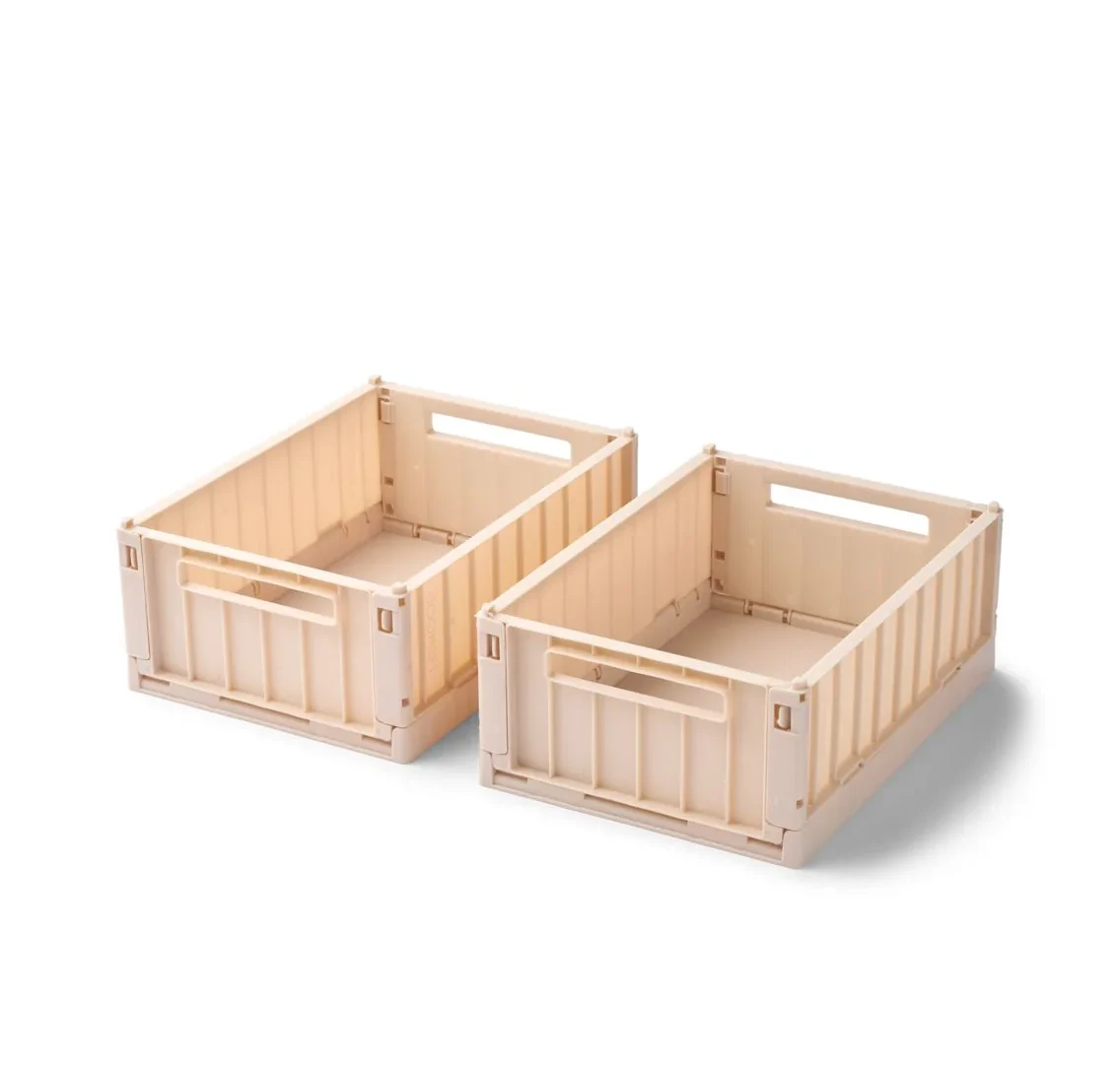 Caisse de rangement l Lot de 2 l Weston l Taille S l Apple blossom