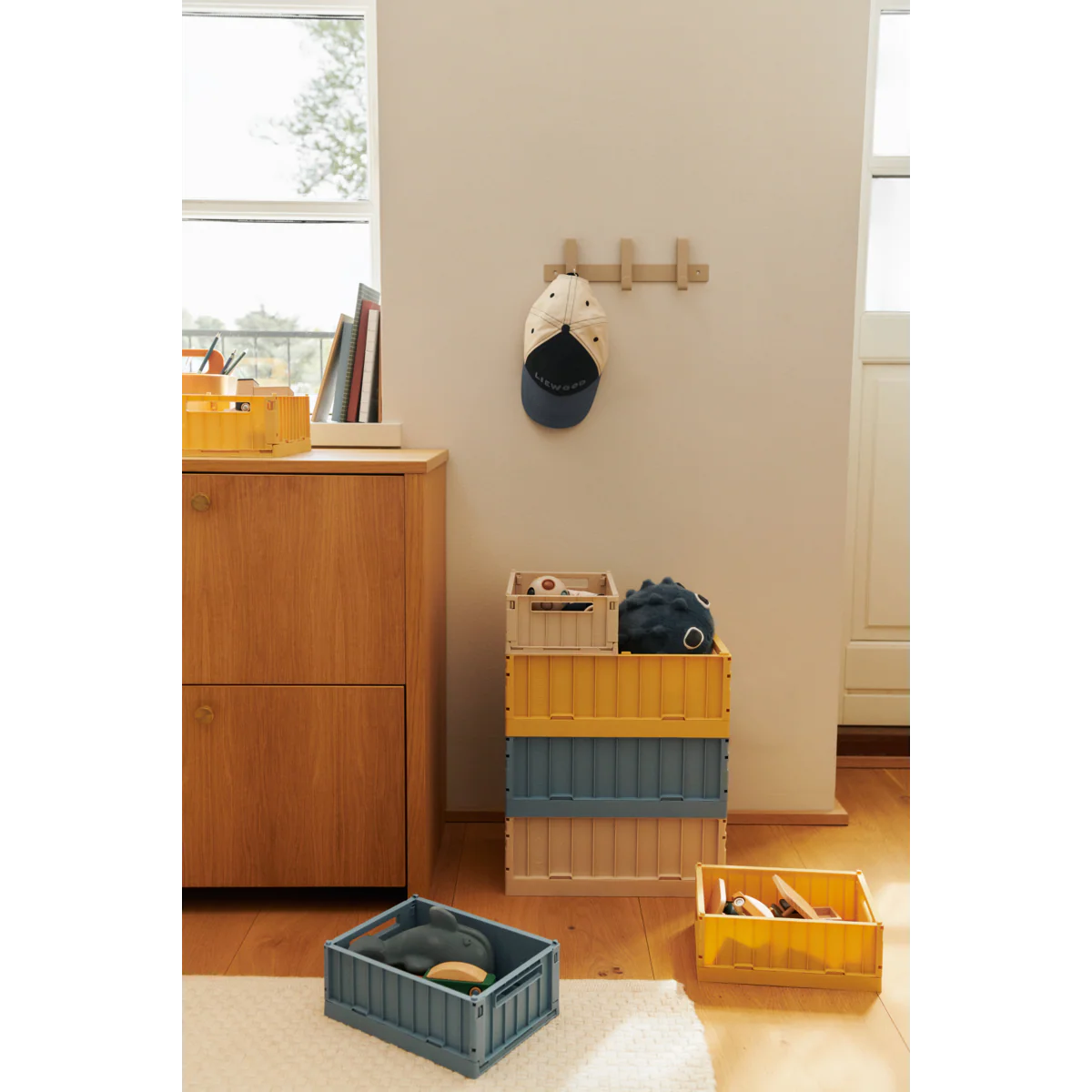 Caisse de rangement l Lot de 2 l Weston l Taille S l Apple blossom – Image 3