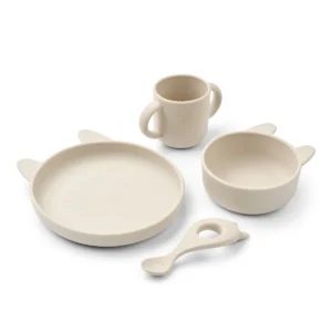 Ensemble repas en silicone l Vivi l Rabbit Sandy