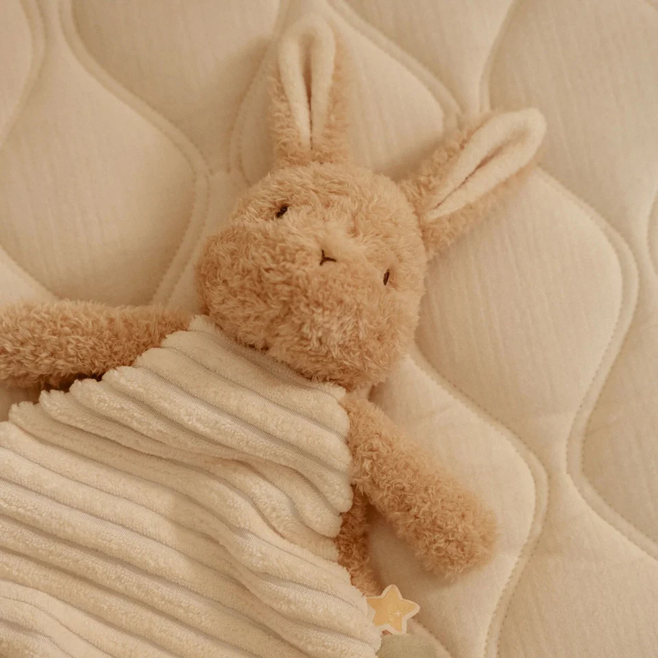 Doudou lapin doux beige l Newborn naturals